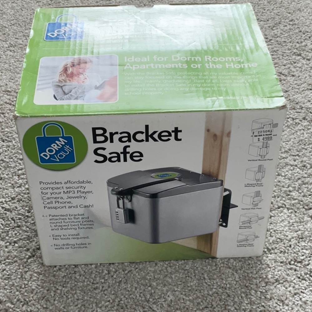 Bracket Safe - Silver